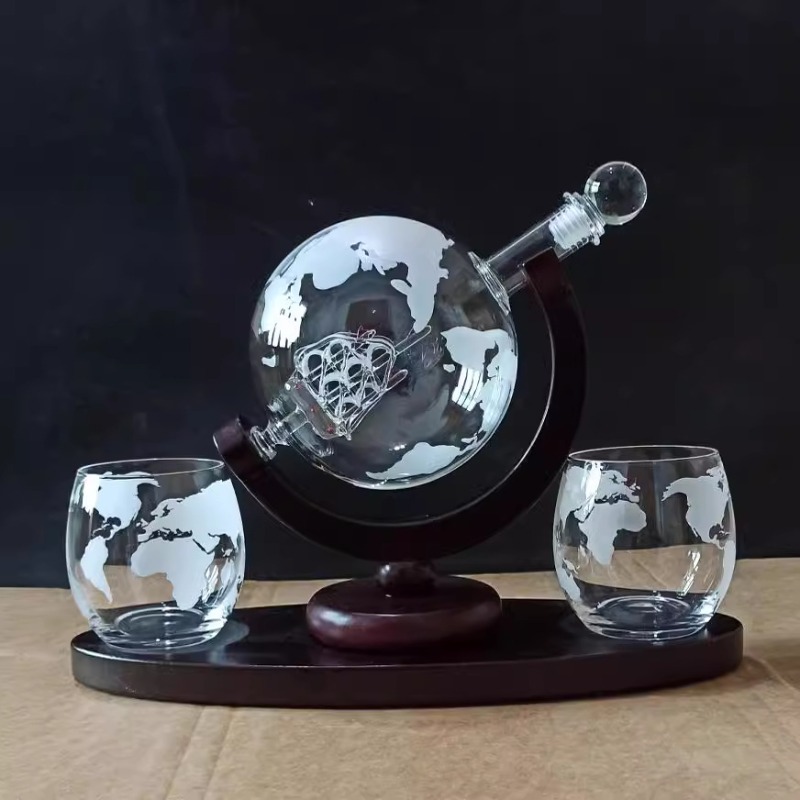 Set Dekanter Globe Kreatif den - Decanter Globe Set ulasan dan harga