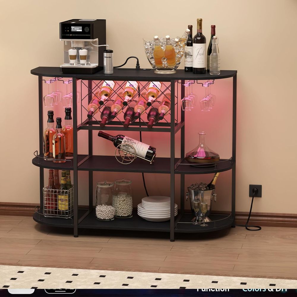 Meja Kopi 3-Tingkat Warna Hita - Home Bar And Kitchen ulasan dan harga