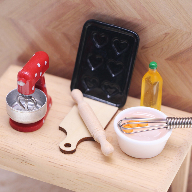 (.) 1:12 DIY Rumah Boneka Mini - Home Bar And Kitchen ulasan dan harga
