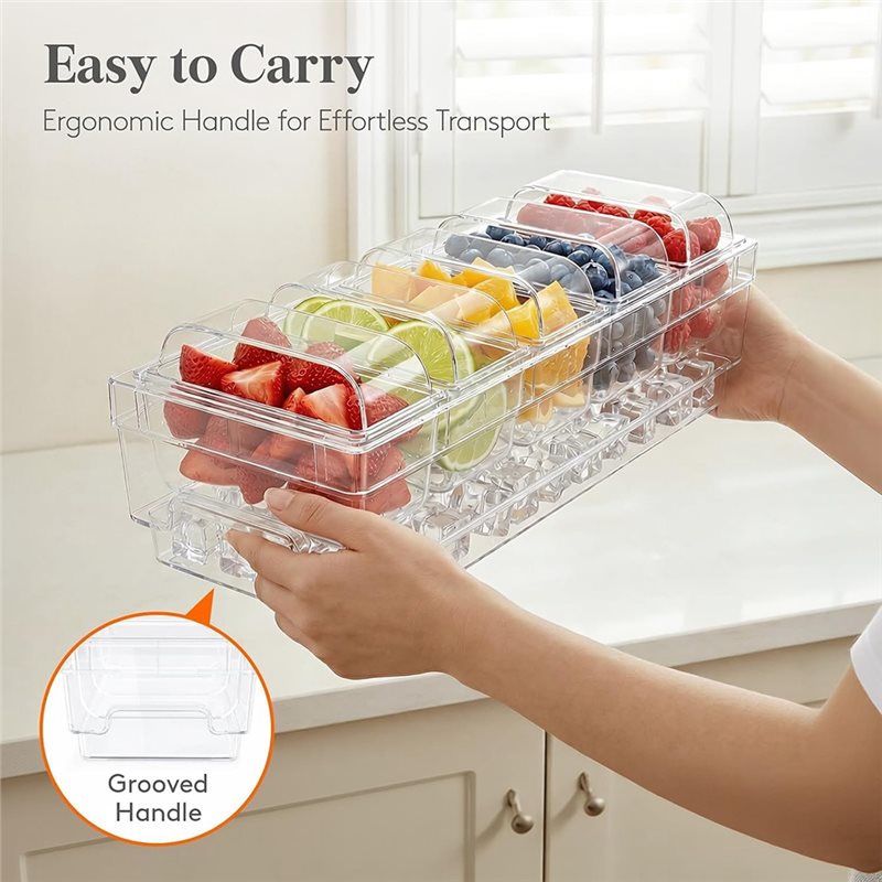 A25F-Wadah Bumbu Dingin, Set P - Garnish Tray Set ulasan dan harga
