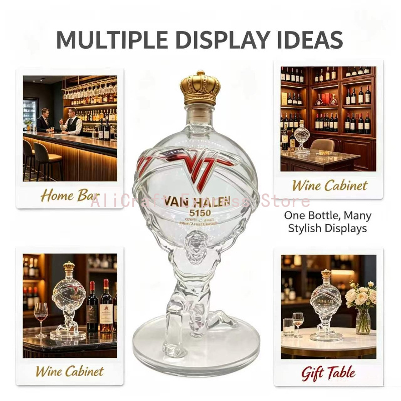 Botol Kaca Atlas Globe Bertema - Decanter Globe Set ulasan dan harga