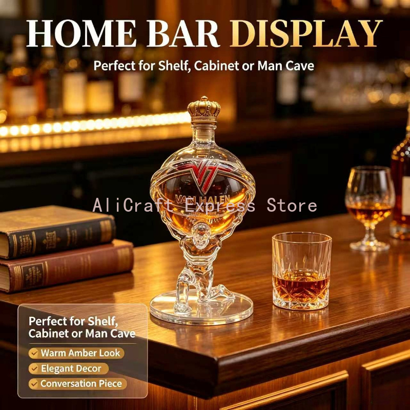 Botol Kaca Atlas Globe Bertema - Decanter Globe Set ulasan dan harga