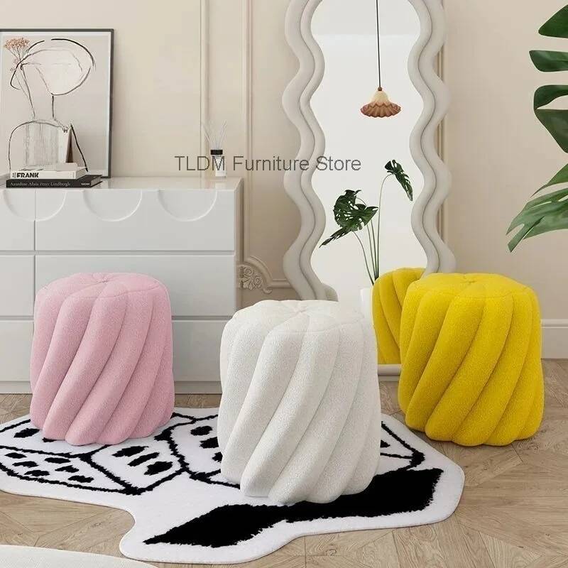 Bangku Bulat Berlipit dari Wol - Home Barcelona ulasan dan harga