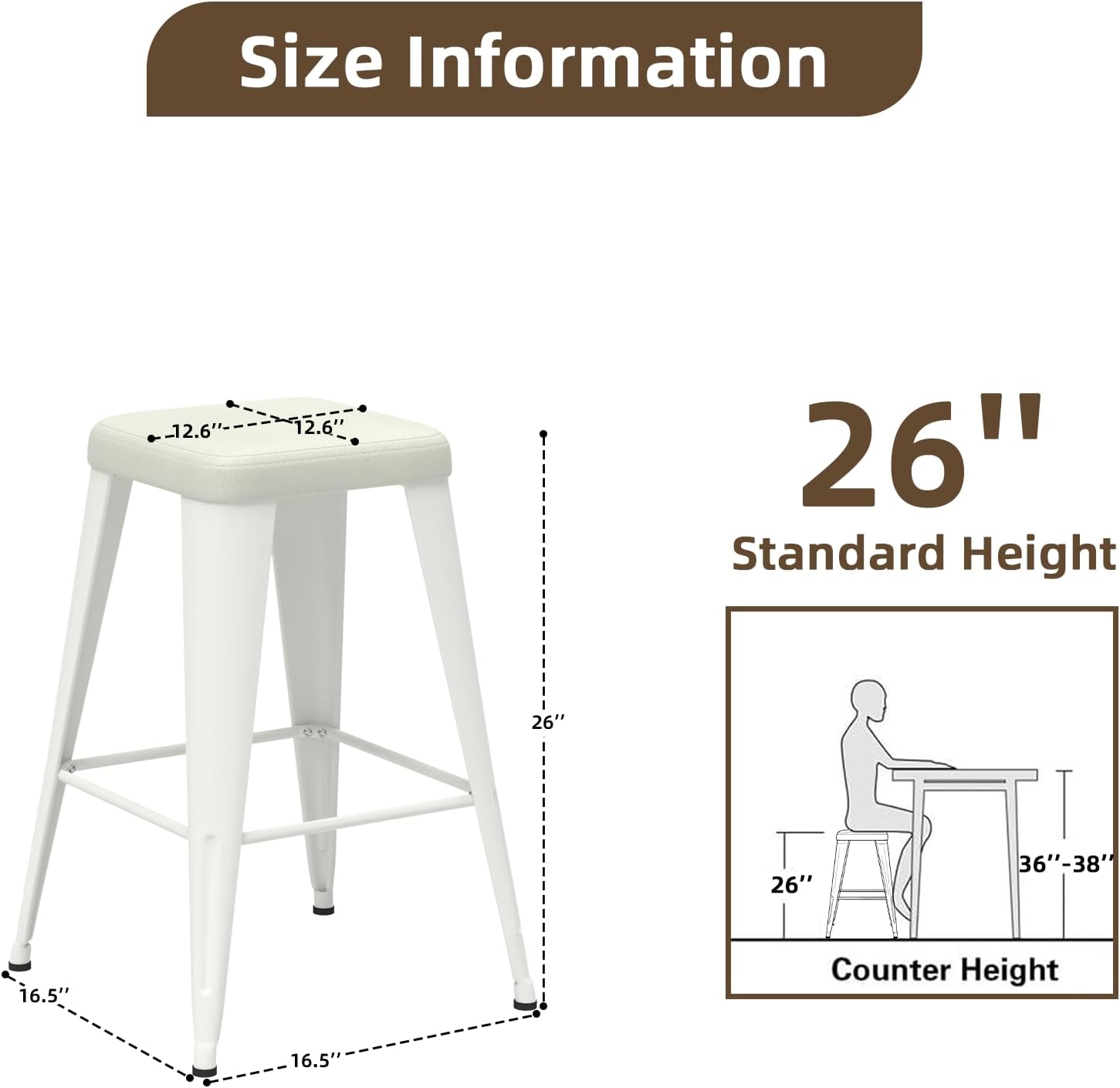 Set Kursi Bar 4 Buah, Kursi Ba - Home Bar Stools ulasan dan harga