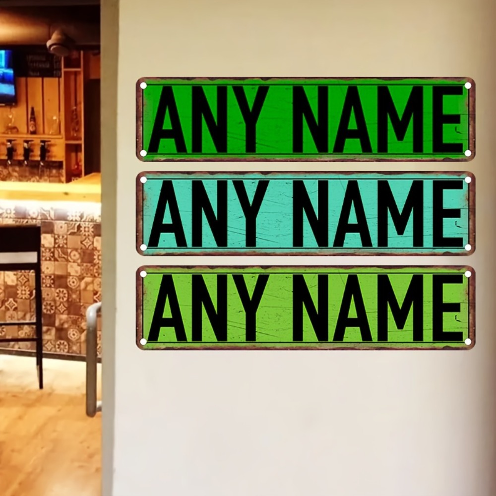 Papan Nama Jalan Aluminium Kus - Home Bar And Kitchen ulasan dan harga