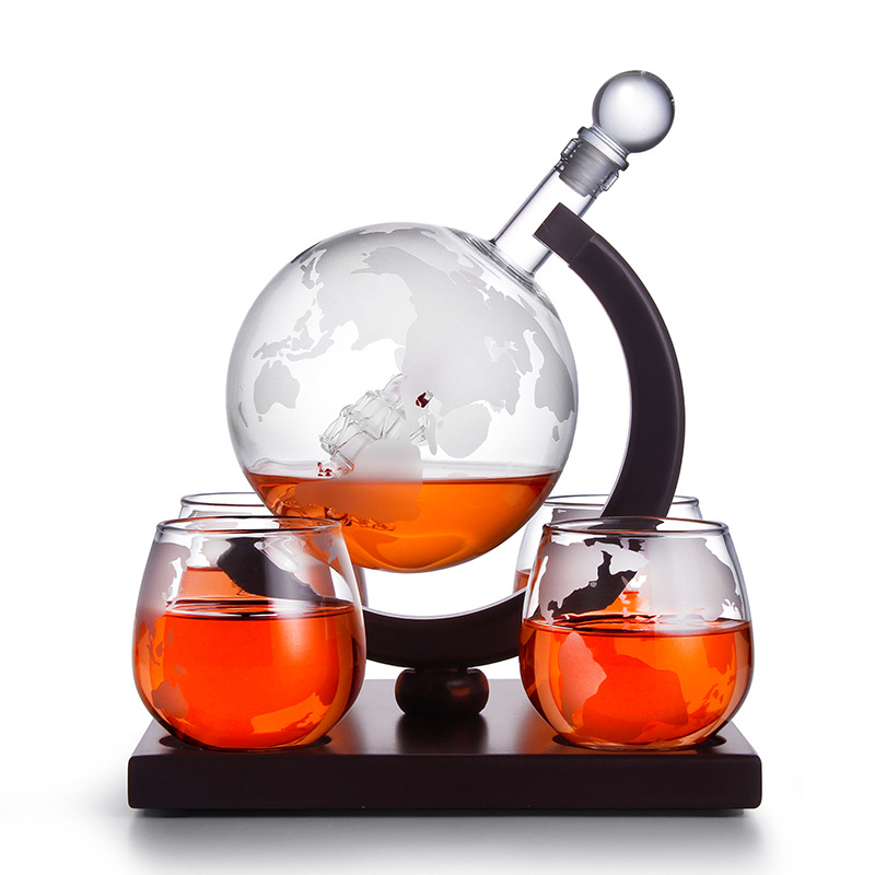 Globe Decanter Kreatif Botol A - Decanter Globe Set ulasan dan harga