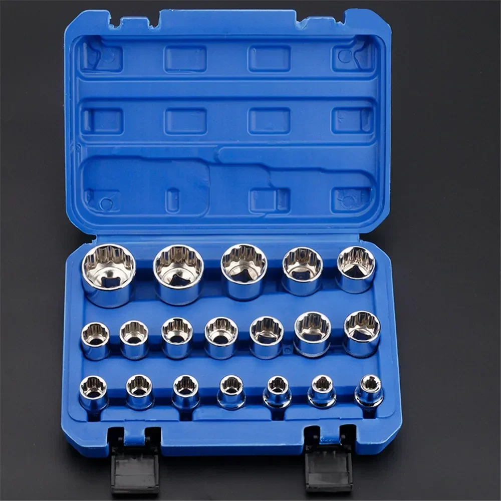 Set kunci pas soket 12 titik 8 - Home Bar Supplies ulasan dan harga