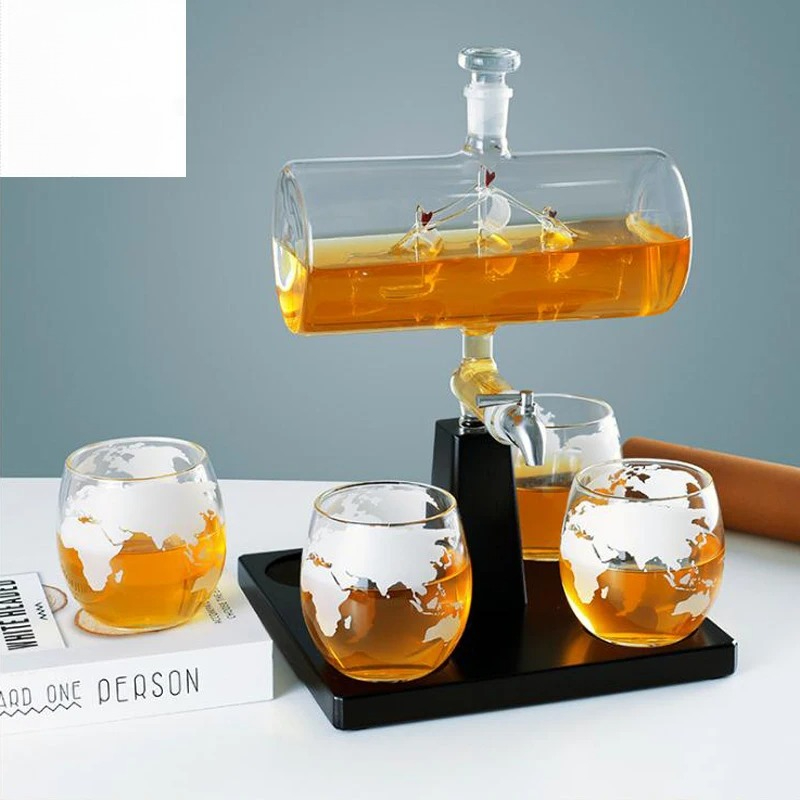 Dekanter Wiski Bentuk Antik Se - Decanter Globe Set ulasan dan harga