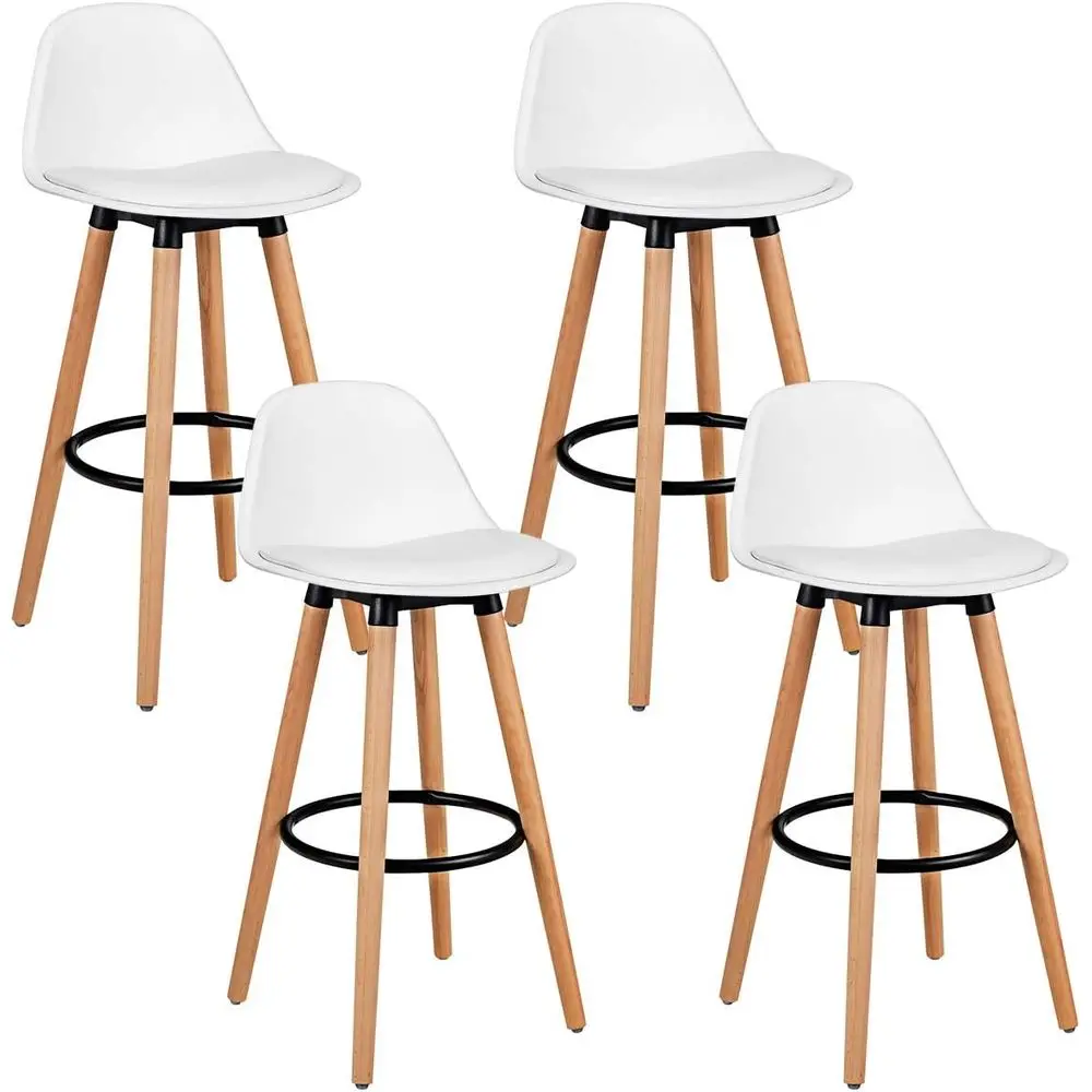 Set 4 Kursi Bar dengan Jok Kul - Home Bar Stools ulasan dan harga