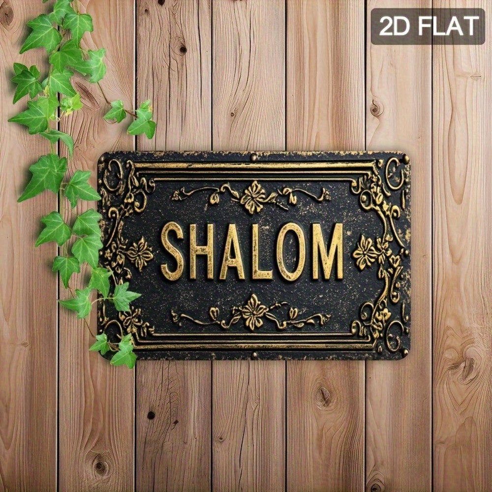 CIFBUY Shalom Hiasan Dinding A - Home Bar Signs ulasan dan harga