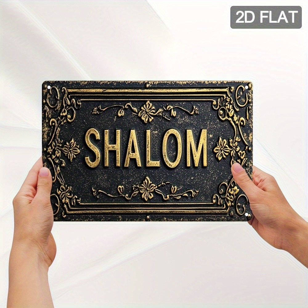 CIFBUY Shalom Hiasan Dinding A - Home Bar Signs ulasan dan harga