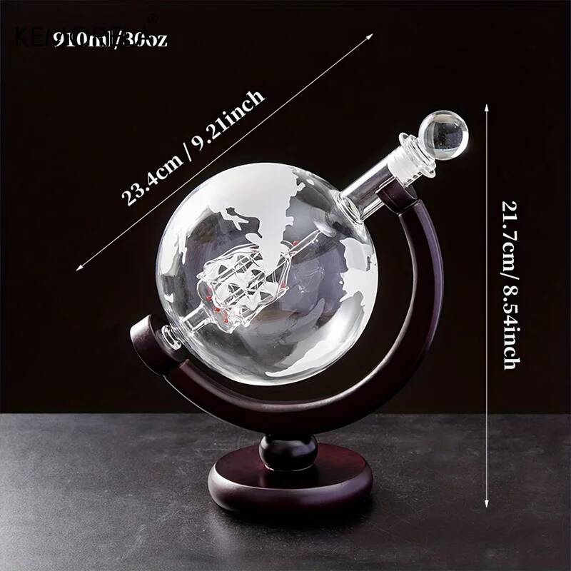 Set Dekanter Wiski Globe 900ML - Decanter Globe Set ulasan dan harga
