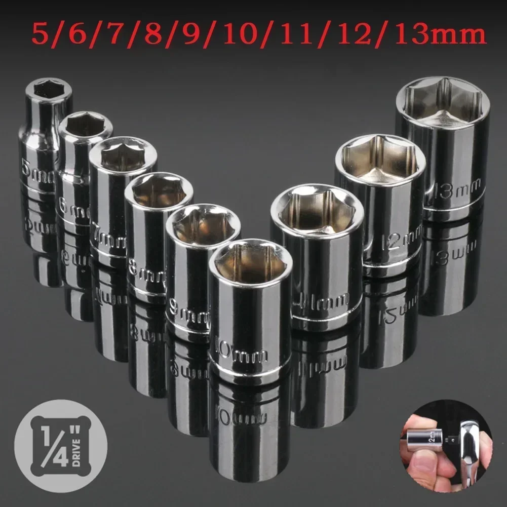 9 buah obeng 1/4 inci 5-13mm,  - Home Bar Supplies ulasan dan harga