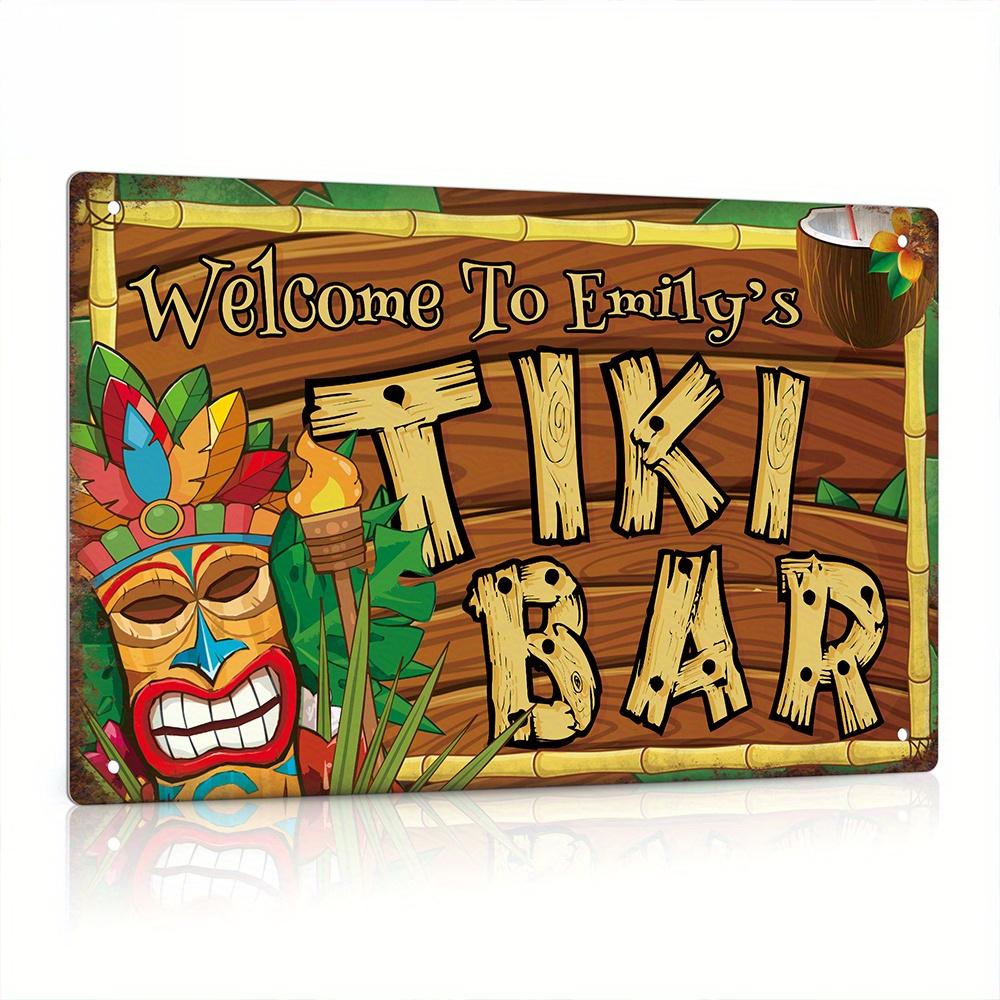 Papan Tanda Bar Tiki Dekorasi  - Home Bar And Kitchen ulasan dan harga