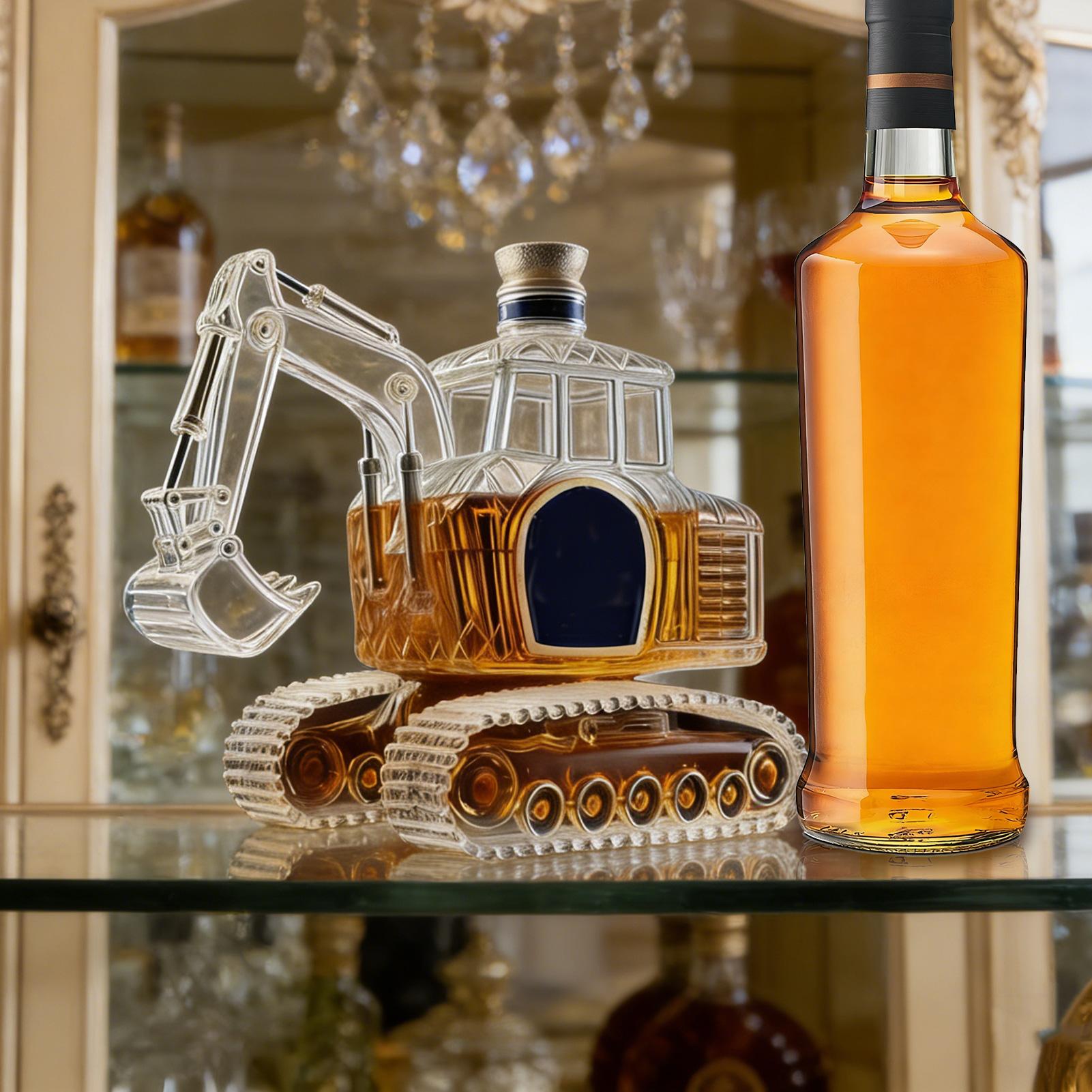 Decanter Whiskey Excavator Hea - Home Bar Supplies ulasan dan harga