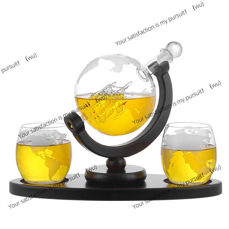 Set Dekanter Whiskey Bentuk Gl - Decanter Globe Set ulasan dan harga