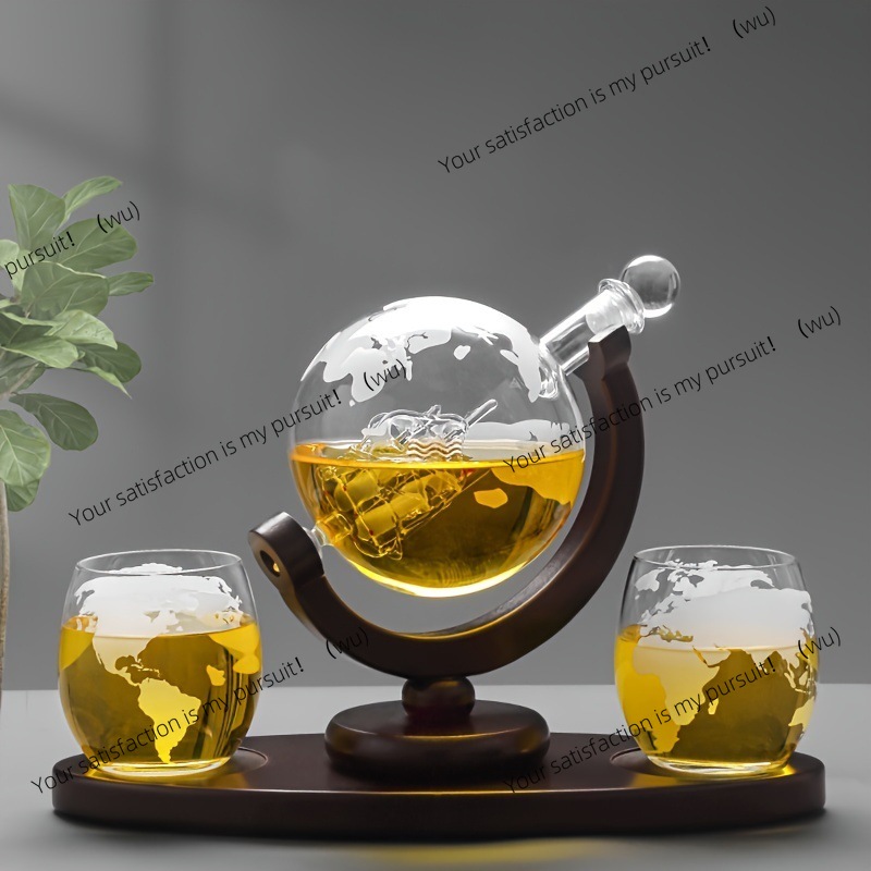 Set Dekanter Whiskey Bentuk Gl - Decanter Globe Set ulasan dan harga