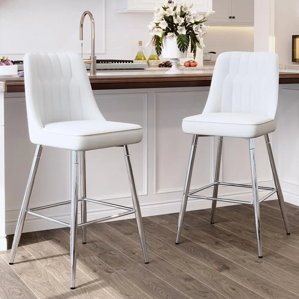Set 2 Kursi Bar Tinggi 27 inci - Home Bar Stools ulasan dan harga